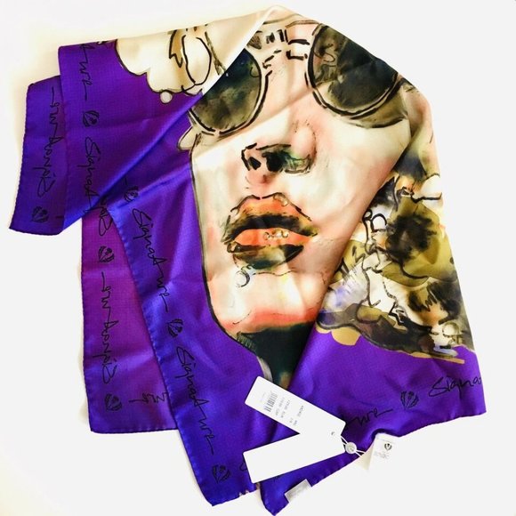 π NWTπFRAAS 100% silk scarf - Picture 3 of 6